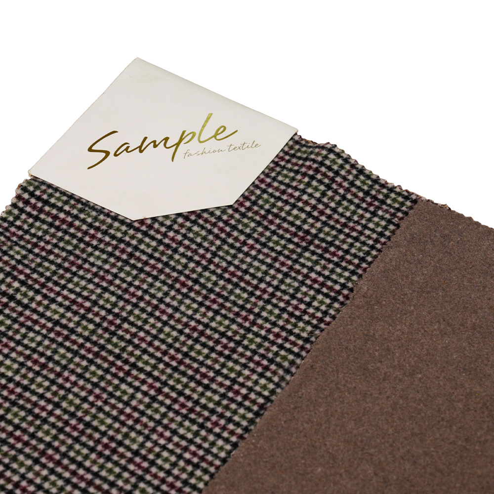 %20 Yün, %70 Polyester, %10 Diğer Elyaf, 800G/M, Renk Kontrollü, Çift Taraflı Kadife Kumaş, ML-4400-3