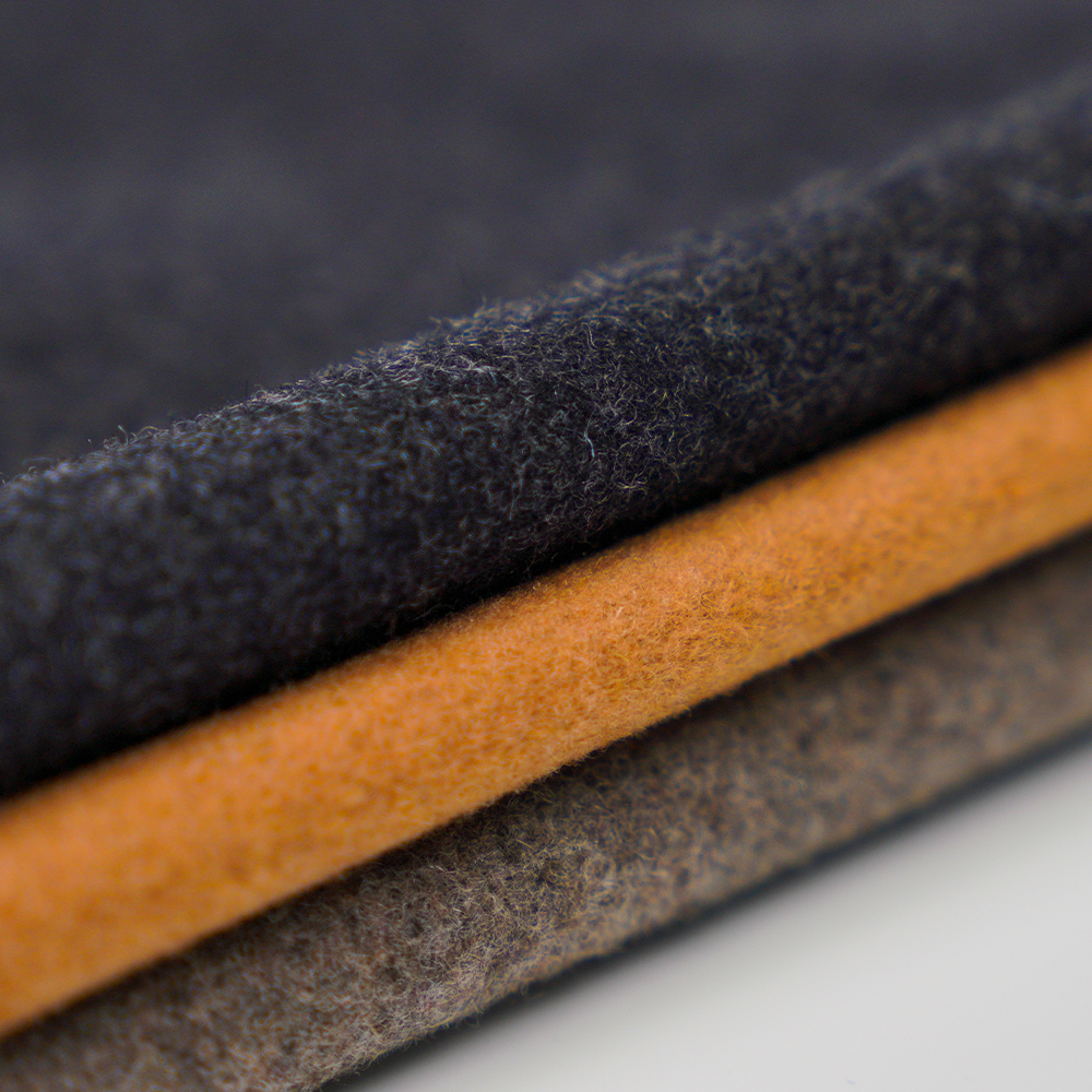 %60 Yün, %30 Polyester, %10 Diğer Elyaf, 800G/M, Koyu Gri, Melton ML-90345