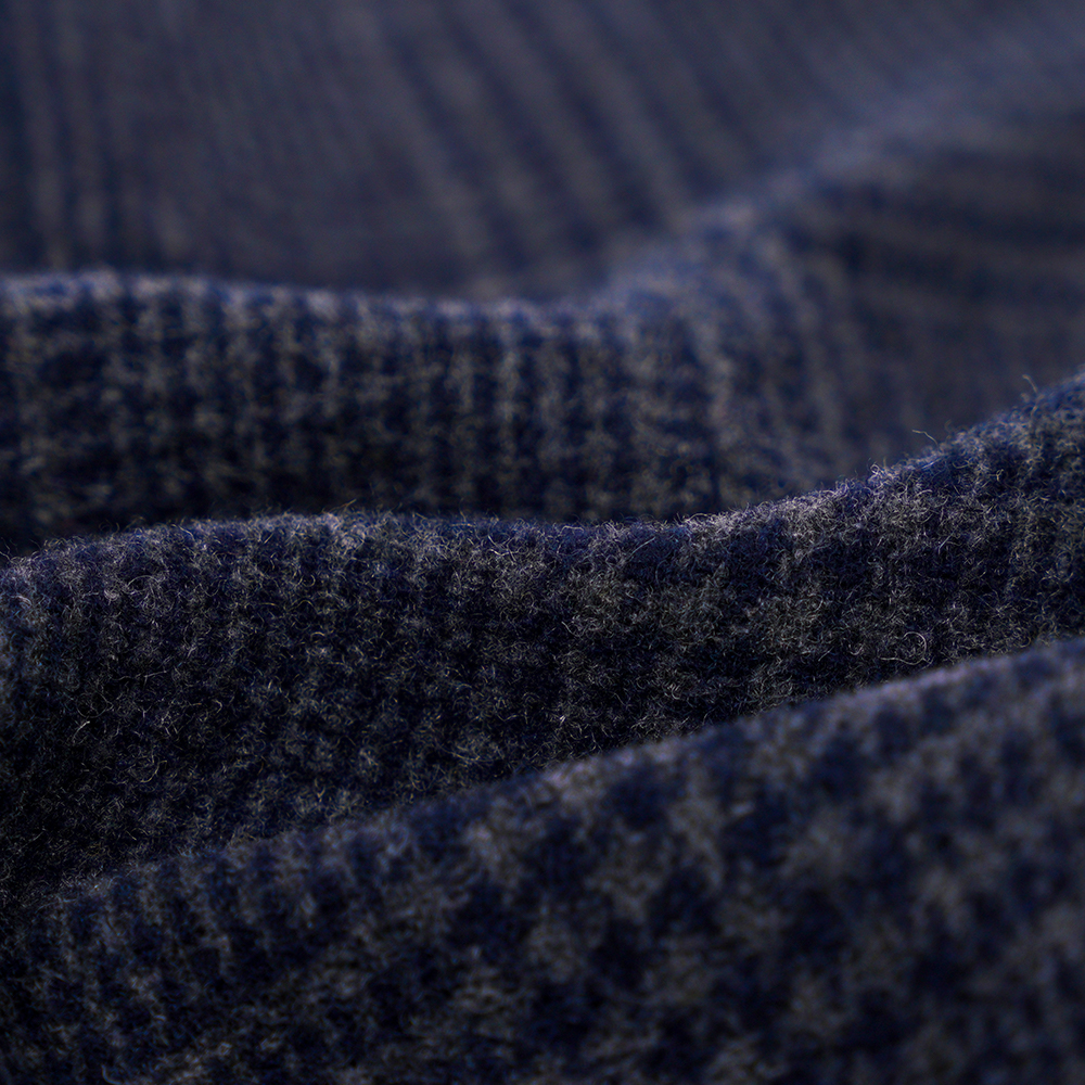 %55 Yün, %45 Diğer,r 645G/M, Lacivert, Çift Yüzlü Kadife Kumaş, ML-3010305-1