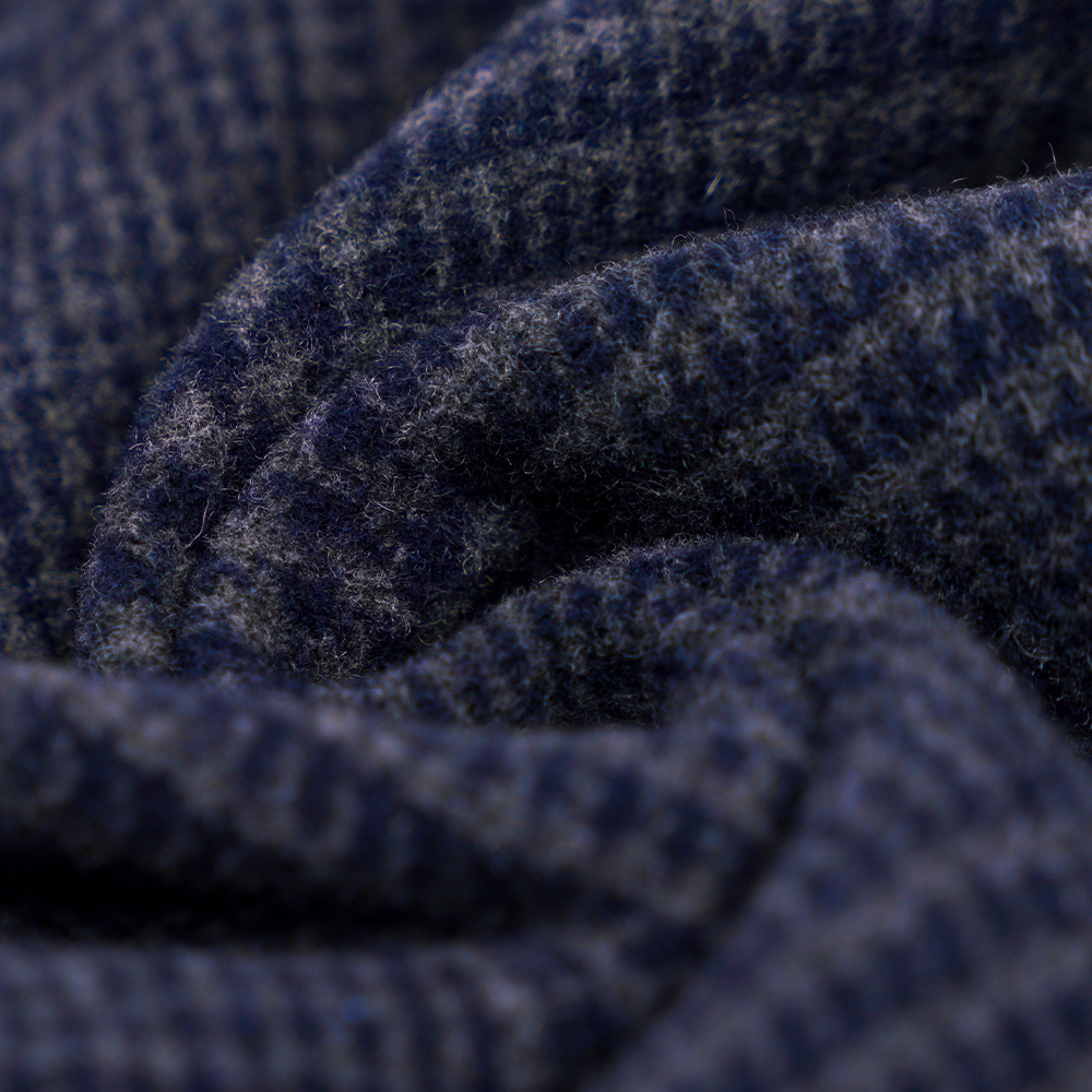 %55 Yün, %45 Diğer,r 645G/M, Lacivert, Çift Yüzlü Kadife Kumaş, ML-3010305-1