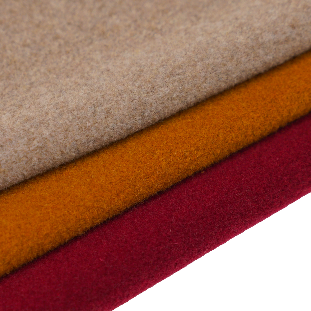 %50 Yün, %50 Diğer Elyaf, 750G/M, Sarı Deve, Kadife Kumaş, ML-DALAN-D